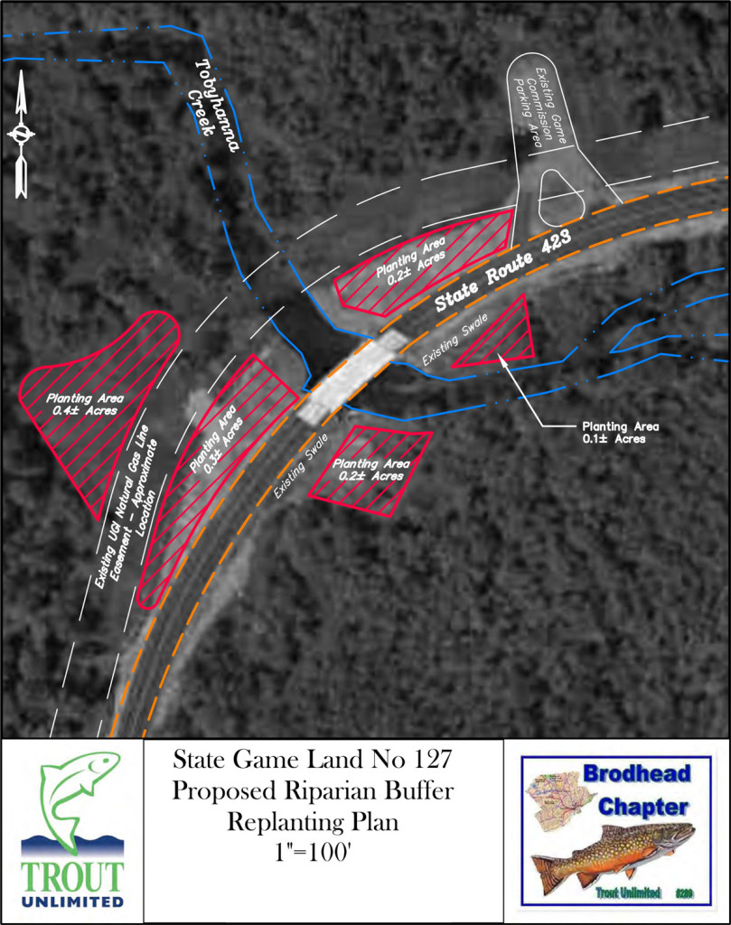 2013 State Game Lands 127 Riparian Buffer Project